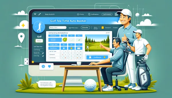 Golf Tee Time Auto Booker